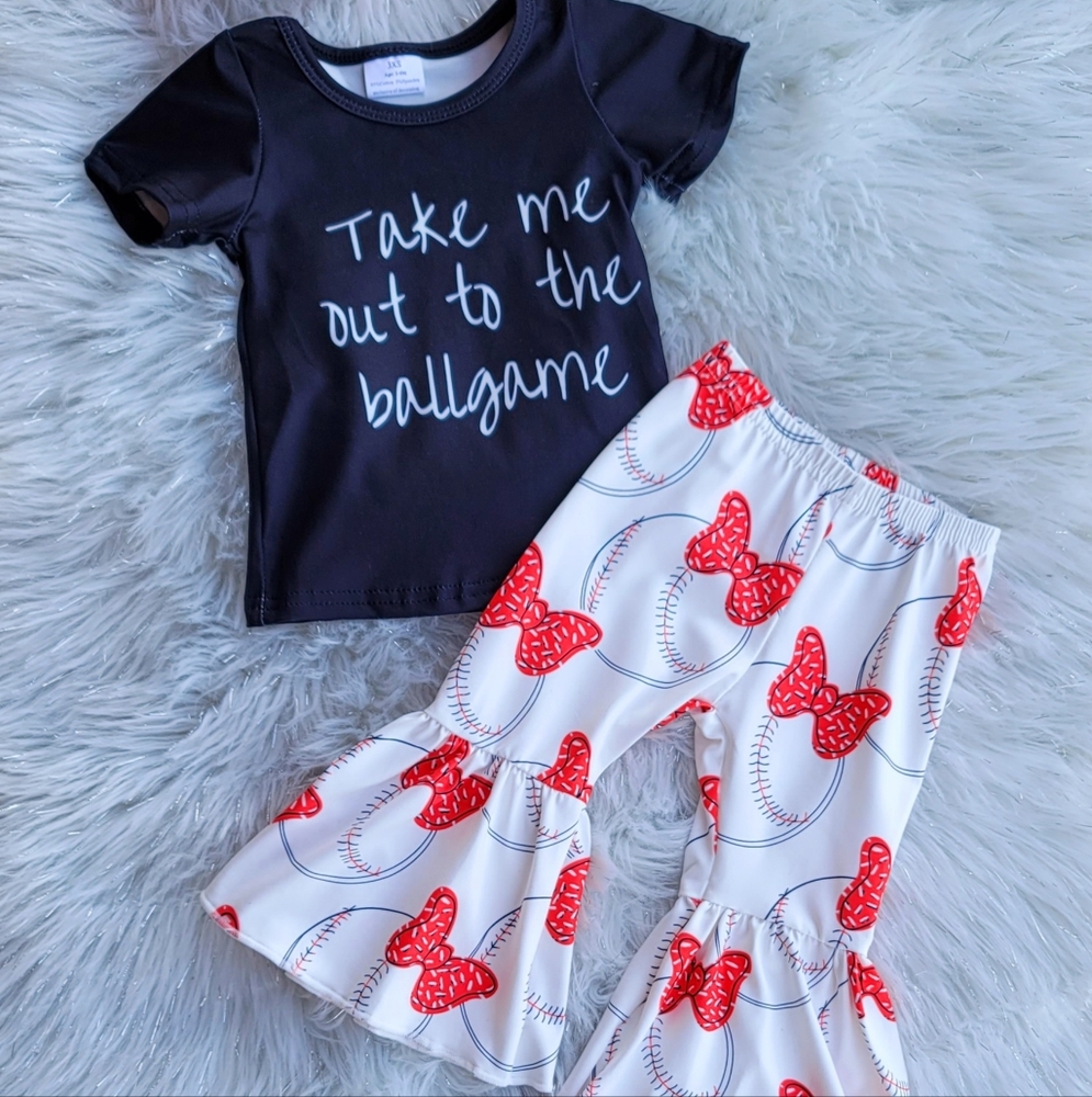 Baseball bell bottom set